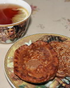 Шоколадные оладьи на кефире