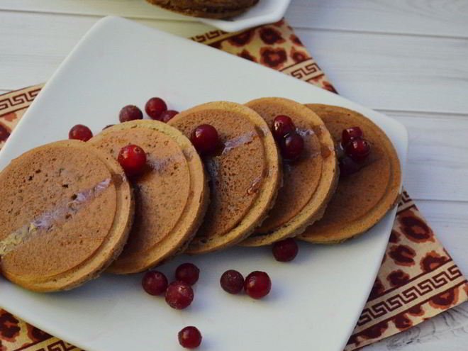 Рецепт шоколадных оладий