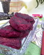 Свекольные оладьи