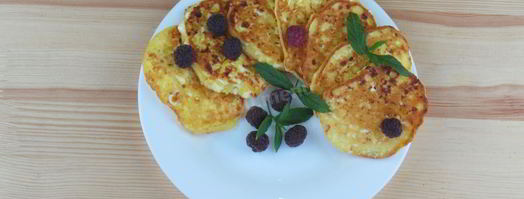 сырники из творога на сковороде. Шаг 4