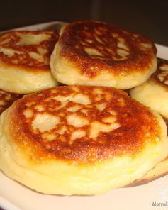 Творожно-апельсиновые оладушки