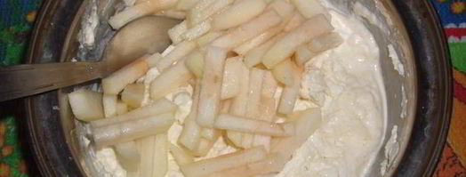 творожно-грушевые оладушки. Шаг 5