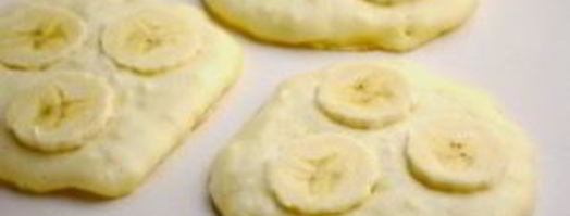 творожные оладьи с бананом. Шаг 4