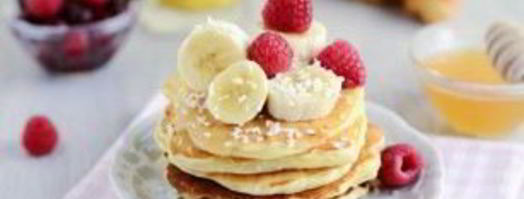 творожные оладьи с бананом. Шаг 5