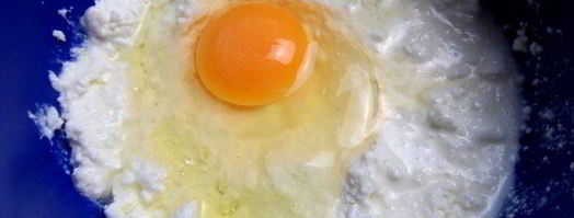 тыквенные оладьи на твороге. Шаг 2