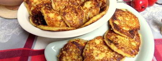 тыквенные оладьи на твороге. Шаг 13