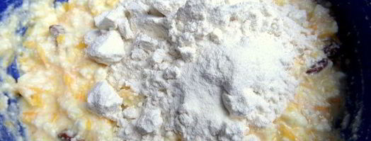 тыквенные оладьи на твороге. Шаг 8