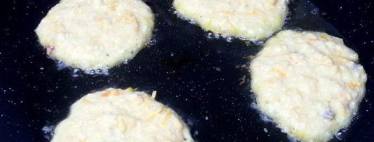 тыквенные оладьи на твороге. Шаг 10