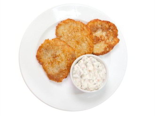 Рецепт тыквенных оладий с фетой