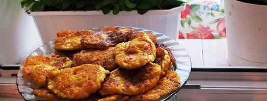 тыквенные оладьи с пшенкой. Шаг 4