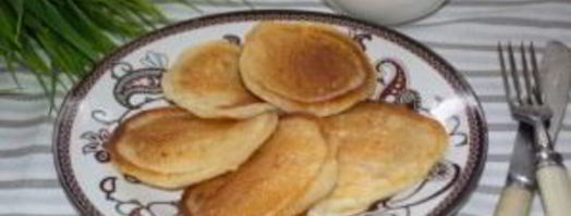 вкусные оладьи на кефире. Шаг 5