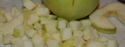 яблочные дрожжевые оладьи. Шаг 2