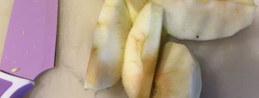 яблочные оладьи с кабачком. Шаг 2