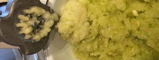 яблочные оладьи с кабачком. Шаг 3