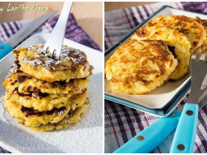 Рецепт яблочных оладий