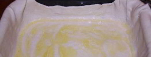 пахлава из слоеного теста. Шаг 2