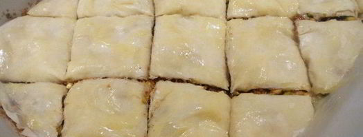 пахлава с фисташками и апельсиновой водой. Шаг 5