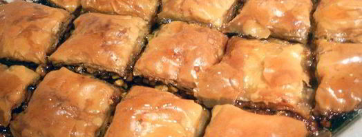 пахлава с фисташками и апельсиновой водой. Шаг 6