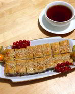 Пахлава с грецкими орехами из теста фило