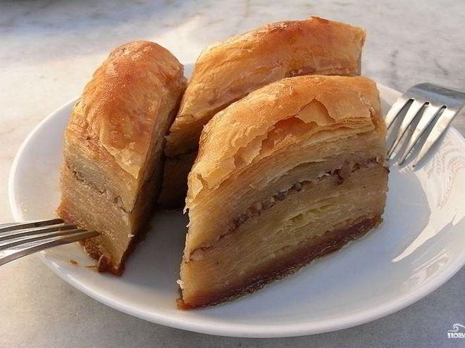 Рецепт пахлавы с грецкими орехами
