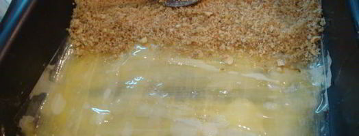 пахлава с медом и лимонным соком. Шаг 2