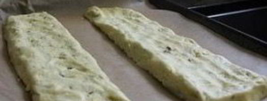 апельсиновые бискотти с орехами. Шаг 5