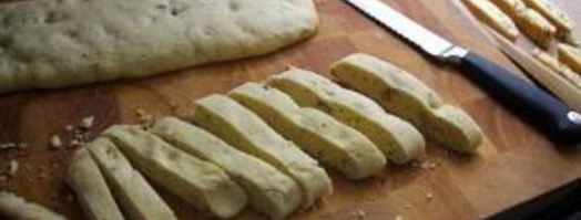 апельсиновые бискотти с орехами. Шаг 6