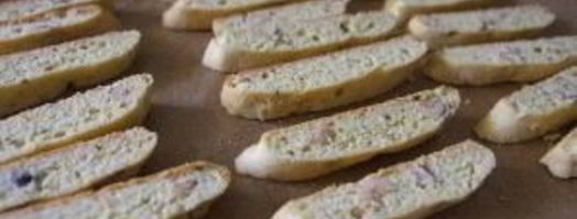 апельсиновые бискотти с орехами. Шаг 7