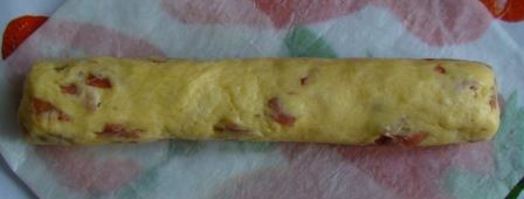 бискотти с пармезаном, ветчиной и перцем чили. Шаг 5