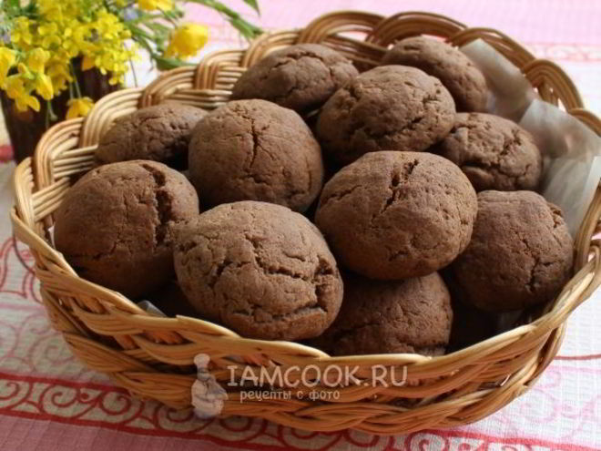 Рецепт черемухового печенья на сметане