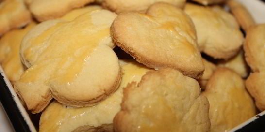 Домашнее песочное печенье с цитрусами