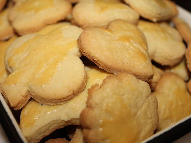 Рецепт домашнего песочного печенья с цитрусами