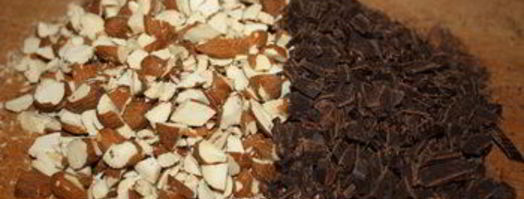 двойные шоколадные бискотти с имбирем. Шаг 3