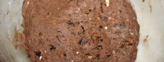 двойные шоколадные бискотти с имбирем. Шаг 4