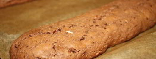 двойные шоколадные бискотти с имбирем. Шаг 6