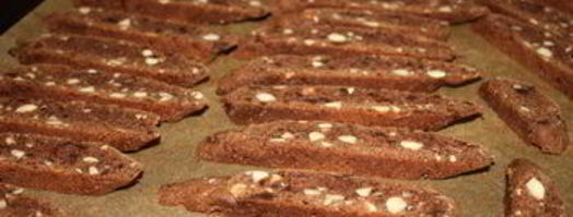 двойные шоколадные бискотти с имбирем. Шаг 7