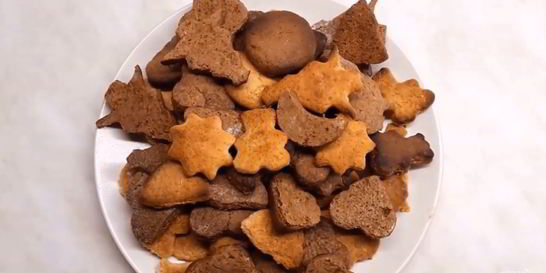 Имбирное рождественское печенье