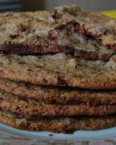 Хрустящее печенье с мягким шоколадом внутри