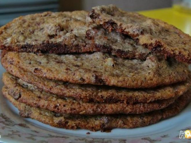 Рецепт хрустящего печенья с мягким шоколадом внутри