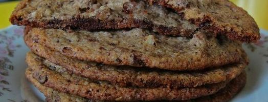 хрустящее печенье с мягким шоколадом внутри. Шаг 12