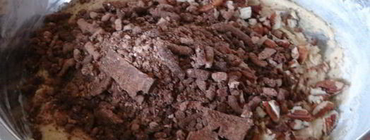 хрустящее печенье с мягким шоколадом внутри. Шаг 8