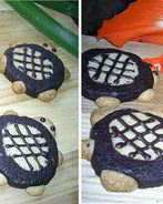 Хрустящее рассыпчатое песочное печенье Черепашки