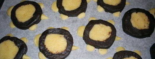 хрустящее рассыпчатое песочное печенье черепашки. Шаг 15