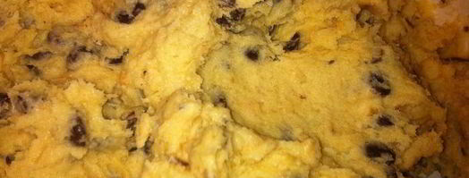 классическое печенье с шоколадными чипсами. Шаг 2