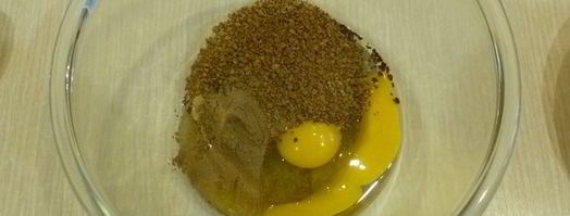 кофейные бискотти с шоколадом. Шаг 2