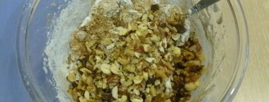 кофейные бискотти с шоколадом. Шаг 4