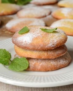 Кокосовое печенье с лимоном ароматное