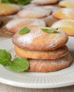 Кокосовое печенье с лимоном ароматное