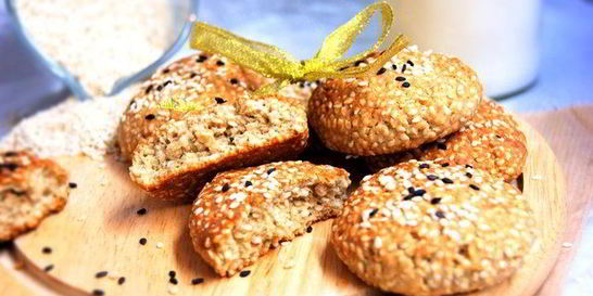 Кунжутное печенье