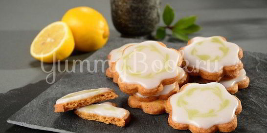 Лимонное печенье